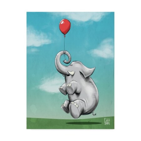 Mischief Factory 'Dream Big Elephant' Canvas Art,14x19